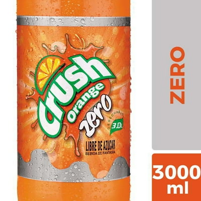Bebida Naranja Zero Botella 3 L Crush