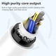 thumbnail image 4 of Cable USB C a Lightning iGenJun de 6 pies (5 unidades) para iPhone, color blanco, 4 of 7