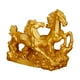 thumbnail image 1 of Estatua De Caballo Modelo Animal Adornos De Caballo Para Comedor Decoración De Escritorio Oro, 1 of 3
