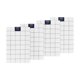 thumbnail image 4 of Pack 4 Individuales de mesa Nautica Home 45x30cm blanco a cuadros, 4 of 5