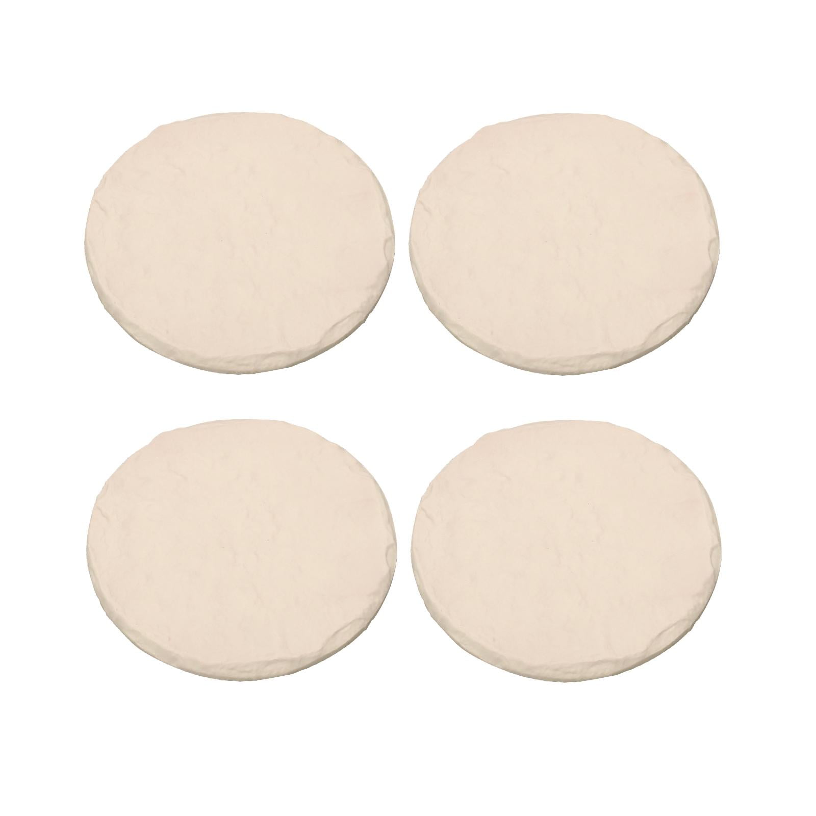 Ioensy - 4 Piezas De Escalones De Jardín Con Clavos De Tierra Para Paisajismo De Patio De Parque 39.3x39.3x2.2cm Redondos