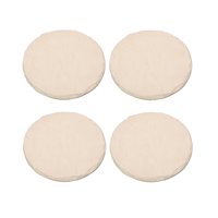 Ioensy - 4 Piezas De Escalones De Jardín Con Clavos De Tierra Para Paisajismo De Patio De Parque 39.3X39.3X2.2Cm Redondos