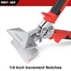 thumbnail image 3 of Dobladora de chapa MAXPOWER con mordaza recta de 3 pulgadas, 3 of 7