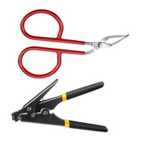 Magideal - 2 Cortadores De Bridas, Abridor De Bridas, Compacto, Reutilizable, Multifuncional, Agarre Cómodo Para Entusiastas Del Bricolaje, Herramienta Manual Re