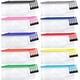 thumbnail image 1 of Paquete de 50 bolsas de malla con cremallera de 10 colores, 9 x 4-1/2 pulgadas, bolsa para lápices con cremallera, bolsas de plástico impermeables con cremallera para archivos, para facturas, cosmétic, 1 of 6