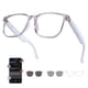 thumbnail image 1 of Gafas inteligentes Bluetooth MNVOEQ con traducción por voz con IA e IP65, 1 of 8