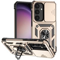 Estuche Gangxun Para Samsung Galaxy S24 Plus, Soporte Giratorio 360°, Estilo Mecánico Y Magnético