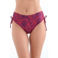 Samia - Bikini Calzón Ajustable Caderas Animal Print Brillante