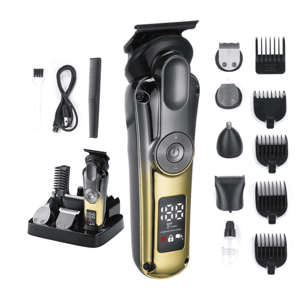 Kit Máquina Corta Pelo Recargable Irm 6 En 1 Sk-7061