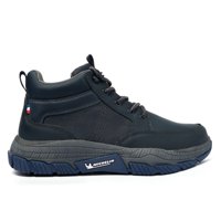 Michelin Footwear - Botín Caña Alta Hombre Azul Oscuro Michelin Df08