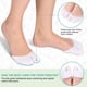 thumbnail image 2 of Protectores de dedos de gel con almohadillas metatarsianas, punteras y fundas para dedos para mujer, almohadilla para callos en la planta del pie, almohadillas para callos y ampollas, 1 par de protect, 2 of 7