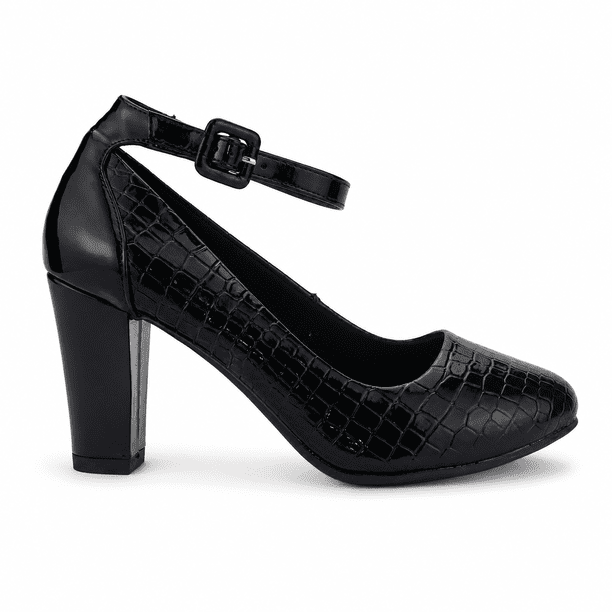Zapato Chalada Mujer Cobna-6 Negro Formal