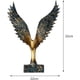 thumbnail image 2 of Estatua de ala de águila, figura coleccionable, Feng Shui, decoración de mesa para hoteles, 2 of 7