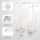 thumbnail image 3 of Collar  Love Pendant con Piedra de Nacimiento para Mujer, 3 of 4