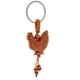 thumbnail image 1 of Llavero colgante de anillo de llavero de coche de caoba sólido chino / bolso / monedero 7, 1 of 5