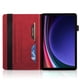 thumbnail image 2 of Funda con relieve del Árbol de la Vida para tablet Samsung Galaxy Tab S10 FE Plus(2025) con soporte, ranuras para tarjetas y soporte para lápiz óptico. Rojo, 2 of 6