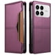 thumbnail image 1 of Funda Billetera para [Xiaomi Redmi K90] Tarjetero Magnético Soporte Morado, 1 of 6