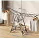 thumbnail image 3 of Tendedero Retráctil Exterior Colgador Secador Ropa Plegable Gris, 3 of 8