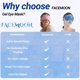 thumbnail image 5 of Mascarilla refrescante FACEMOON para ojos hinchados, migrañas y dolor de cabeza, 5 of 7