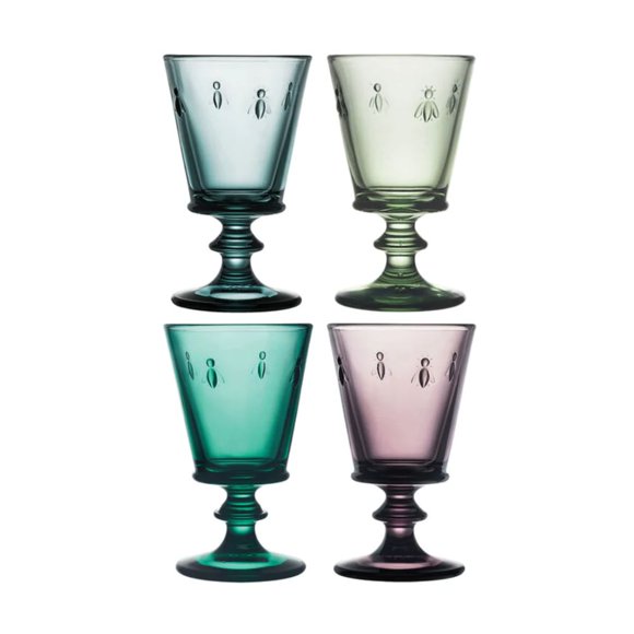 Set 4 copas Abeja Colores