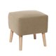 thumbnail image 1 of Pouf Burdeos Lino Natural, 1 of 1