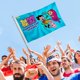 thumbnail image 4 of Los Jóvenes Titanes en Acción Bandera impresa con temática, regalo perfecto para fanáticos, amigos y familiares, y adecuada para actividades al aire libre e interiores, decoraciones de fiesta. 60*90CM, 4 of 6