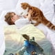 thumbnail image 2 of La Leyenda de Zelda: Breath of the Wild anti-pilling, suave, ligera, esponjosa y acogedora de lujo para hogar y cocina – Perfecta para niños y adultos,130x150cm, 2 of 6