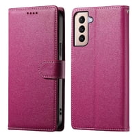 Funda Para Foxdock Samsung Galaxy S21– Cuero Premium, 3 Ranuras Para Tarjetas, Protección Contra Impactos