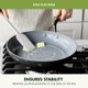 thumbnail image 5 of Juego de sartenes GreenPan 24 cm y 28 cm antiadherente gris, 5 of 7