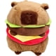 thumbnail image 1 of Juguete Peluche Capibara 20cm Con Hamburguesa Infantil, 1 of 3