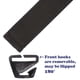 thumbnail image 5 of Tirantes HIKERS 135 cm Negro con Sistema de 3 Puntos para Presilla, 5 of 5