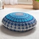 thumbnail image 1 of Almohada de suelo Codi Meditation redonda, grande, de espuma viscoelástica azul marino, 1 of 9