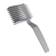 thumbnail image 2 of Peine de posicionamiento curvo, peine superior plano, accesorios de corte de pelo, herramienta de estilismo de peluquería, peine para cortar el pelo,, 2 of 5