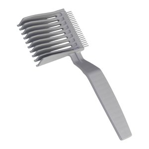 Ioensy - Peine De Posicionamiento Curvo Peine De Corte De Pelo Resistente Al Calor Para Peluquería