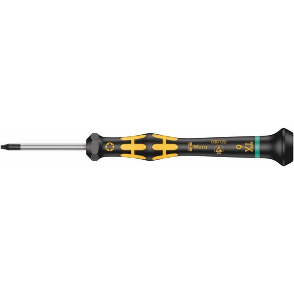 Destornillador Wera 05030122001 TX6 40mm de Precisión ESD