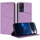 thumbnail image 1 of Funda Cartera Magnética para TCL 40 XL Protección Antichoque con Ranuras Morado, 1 of 6