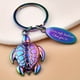 thumbnail image 1 of Five Color Turtle Awesome Keychain For Men, Creative Gift For Men, 1 of 5