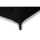 thumbnail image 3 of Sofá Alanna 2 Cuerpos Felpa Negro, 3 of 4