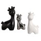 thumbnail image 1 of Juego De 3 Figuras Familiares De Ciervos De Cerámica Para El Hogar, Cocina, Comedor, Delicado, 1 of 3