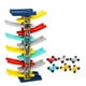 thumbnail image 5 of Juego de vehículos de juguete para carreras de rampa para coches, pista de deslizamiento para vehículos de carreras, aprendizaje temprano, habilidades pista de 10 capas, 5 of 5