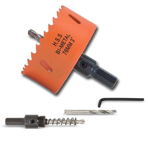 Sierra Copa VIKITON de 6 Pulgadas BiMetal con Arbor para Metal y Madera
