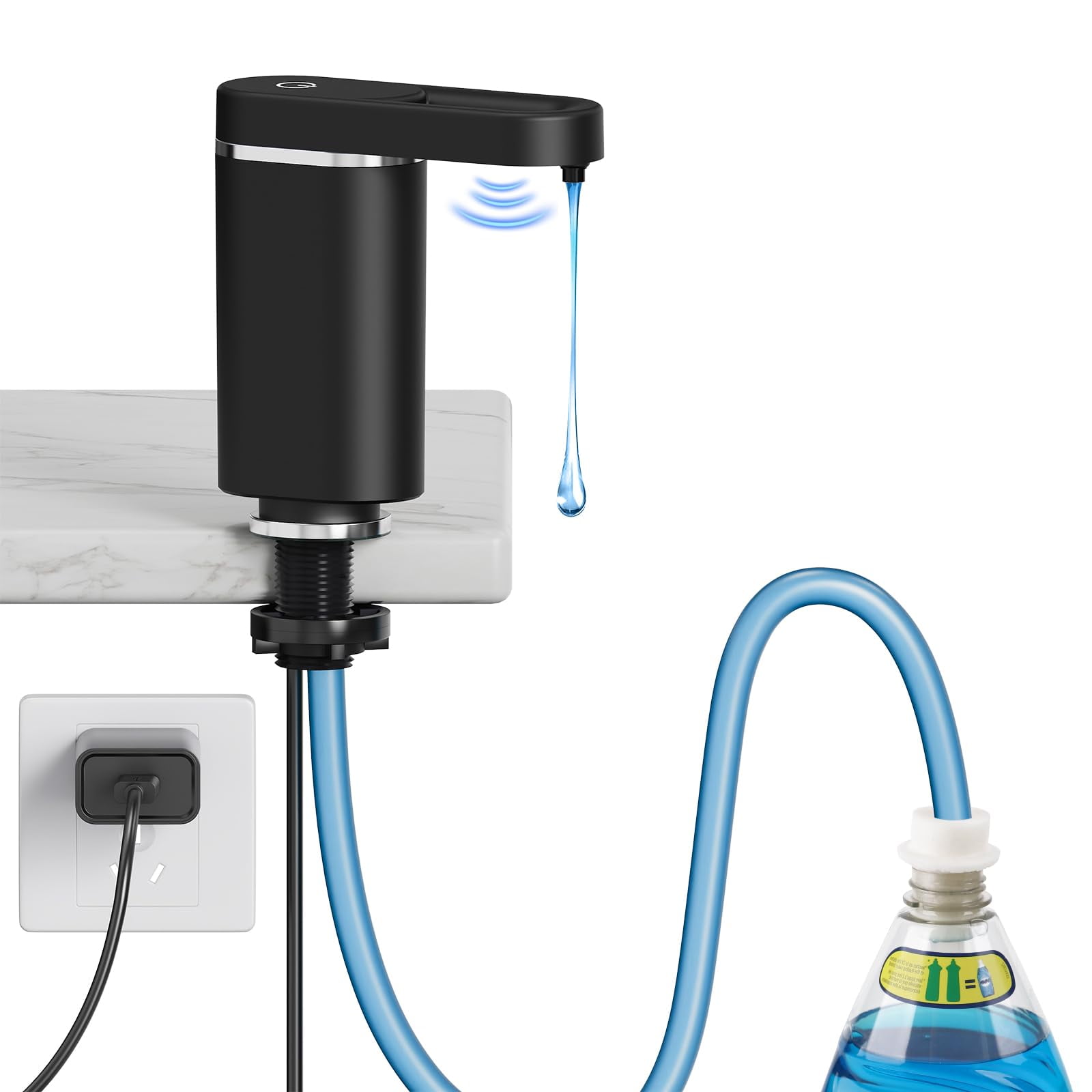 Dispensador Automático De Jabón Para Platos Dreamehill Para Fregadero De Cocina