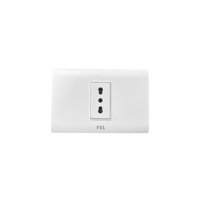 Pack X2 Enchufe Simple Fsl 16A F8A-1163W Para Panel – Uso Residencial Y Comercial