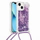 thumbnail image 3 of Funda FOXDOCK para iPhone 13 con Cuerda Ajustable, Brillo Líquido, Protección Antigolpes y Lente – Ideal para Regalo, 3 of 6
