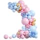 thumbnail image 1 of Kit De Guirnalda De Globos, Conjunto De Globos, Arreglo Para El Fondo Del Hogar, Pared, Deshierbe, Rosa Y Azul, 1 of 2
