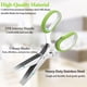 thumbnail image 2 of Herb Scissors JOFUYU 2025, acero inoxidable mejorado y sin esfuerzo, 2 of 7