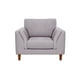thumbnail image 1 of Sofa Milan 1C Con Resortes Pocket Lino Gris Claro, 1 of 3
