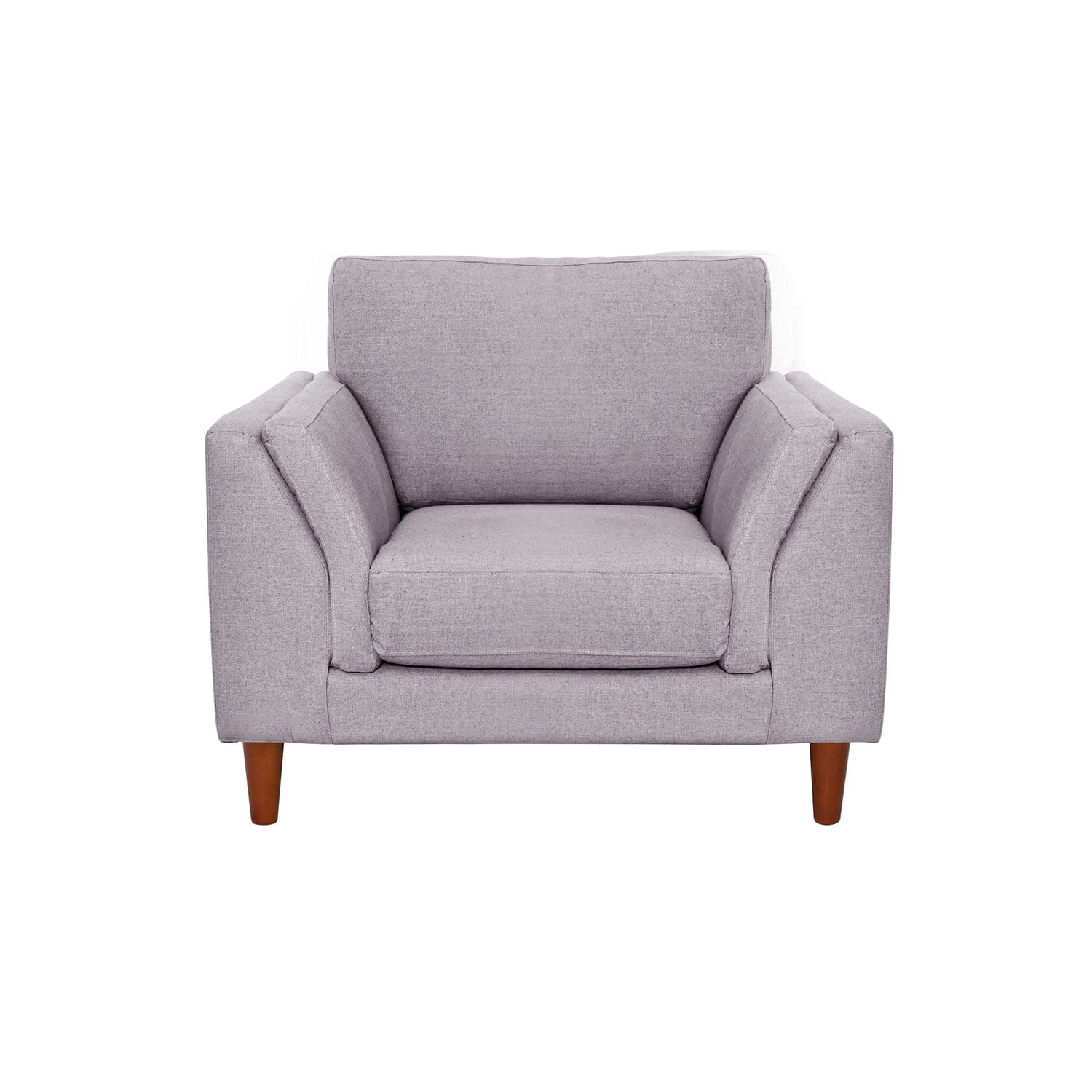Latam Home - Sofa Milan 1c Con Resortes Pocket Lino Gris Claro