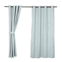 Mashini - Set Cortina Bo Arg. 140X220 Cms Urbana Celeste