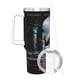 thumbnail image 3 of El Hobbit Vaso aislado de acero inoxidable con asa, diseño temático, regalo para familia, amigos y fans; incluye pajita y encaja en el portavasos estándar, 40 oz, 3 of 6